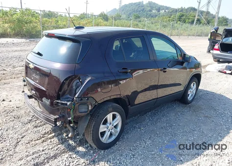 2020 Chevrolet Trax Awd Ls из США, поврежденный, VIN KL7CJNSB5LB343978